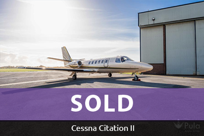 Image of 1990 Cessna Citation II G-EJEL, Pula Aviation.